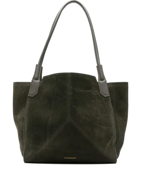Victoria Beckham suede shoulder bag Green B325AAC006914A
