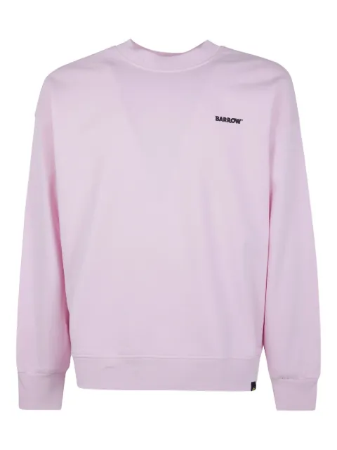 BARROW logo-print sweatshirt Pink F5BWUASW069