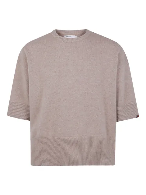 extreme cashmere Sassie short-sleeve T-shirt Neutrals 433