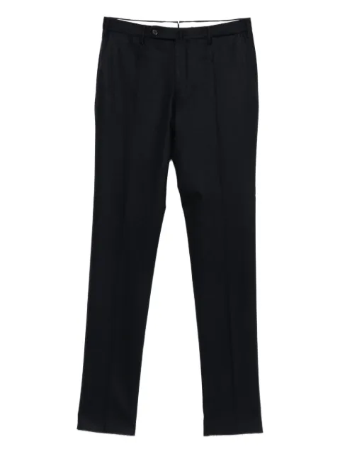 Incotex pressed-crease trousers Blue 1T00354932A