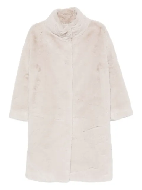 Herno funnel-neck coat Neutrals GC000491D12422