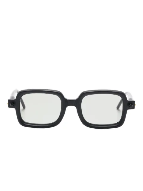 Kuboraum rectangle-frame sunglasses Black P2