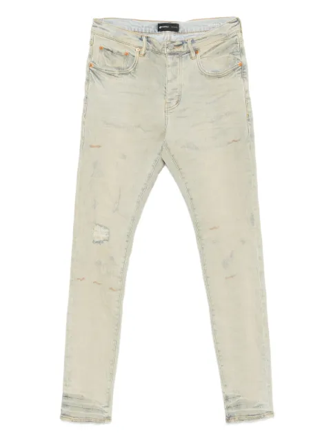 Purple Brand distressed-effect jeans Blue P001SOR