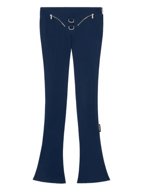 Off-White zip heavy jersey trousers Blue OWCA18VF25JER0014800