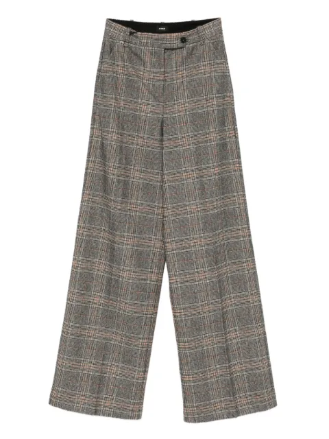 PINKO plaid trousers Grey 106064A36LBLANCA