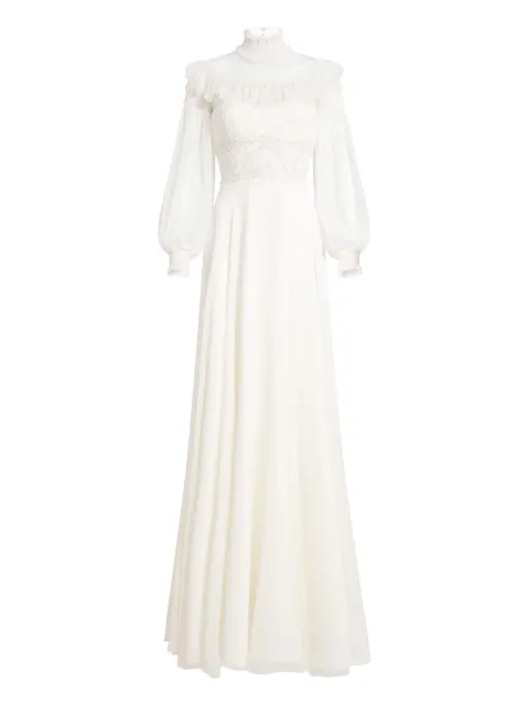 Jenny Packham Arden maxi dress White JPB0998