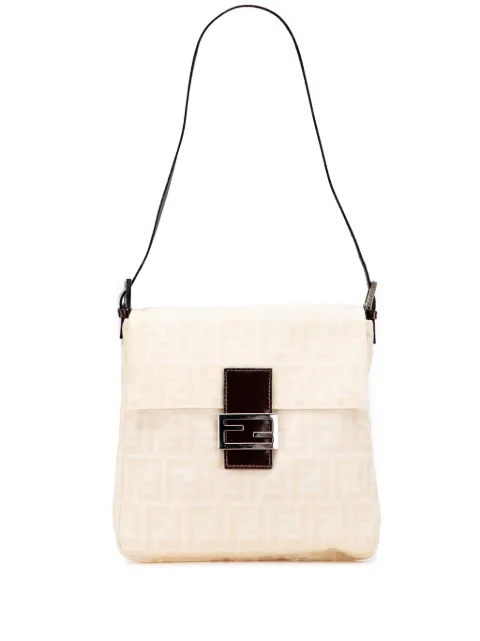 Fendi Pre-Owned 2000-2010 Zucca Canvas shoulder bag Brown XG3ZOK9N0PQ5JIKT