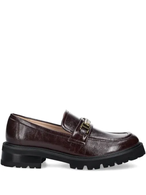 TWINSET 45mm buckle-detail loafers Brown 252TGT080