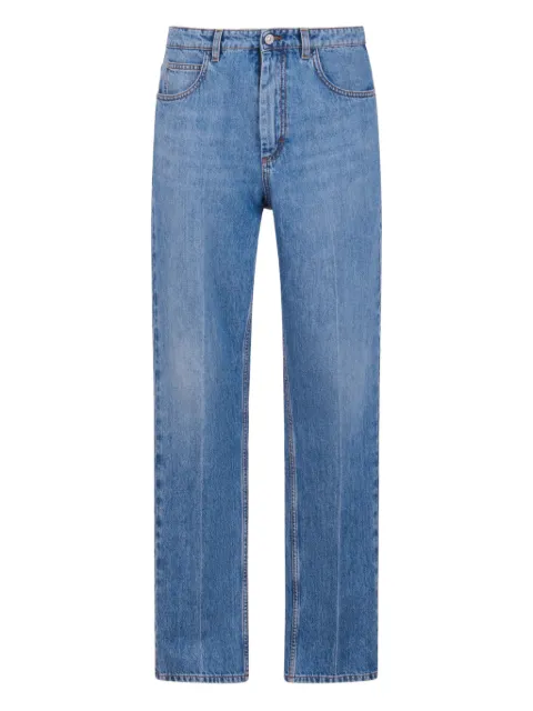 Marni washed denim five-pocket jeans Blue PUJU0318A0USCY44