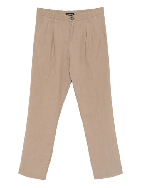 IMPERIAL pleated pants Neutrals PD3MKFU