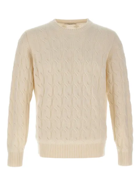 Kangra cable-knit sweater Neutrals 210801901
