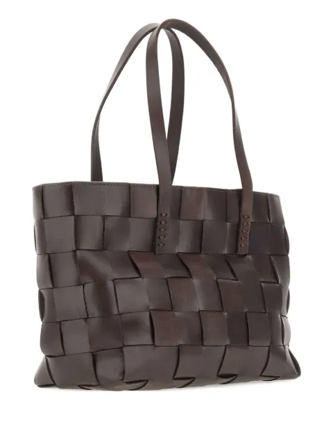 DRAGON DIFFUSION Japan leather tote bag Brown 8151