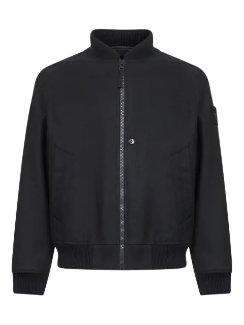 Stone Island Compass-badge bomber jacket Blue K2S154100102S0F18