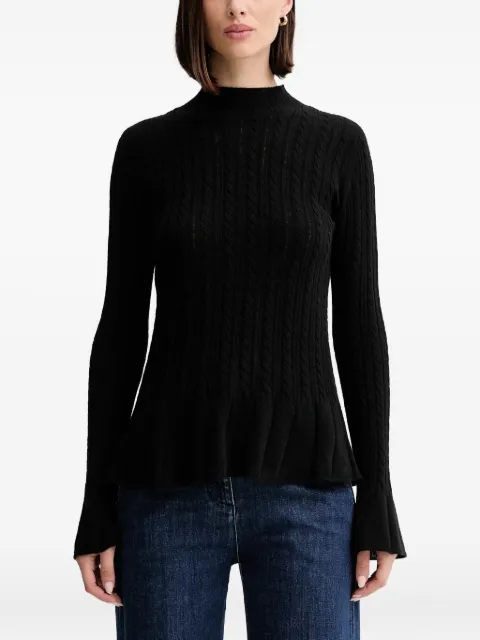 TWINSET cable-knit jumper Black 252TP3321