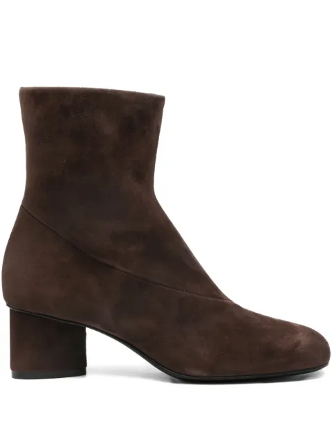 Vic Matie 50mm Chamois zip-up boots Brown 1H4562DH12B180