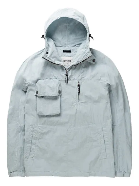 Left Hand hooded pocket jacket Blue LH17002