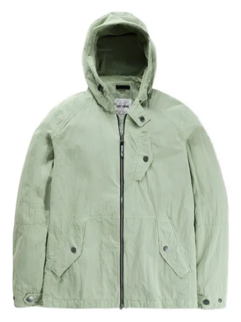 Left Hand hooded zip-front jacket Green LH17000