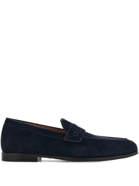 Ferragamo suede penny loafers Blue 791696