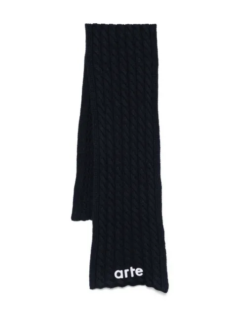 Arte Antwerp cable-knit scarf Blue AW25175AC