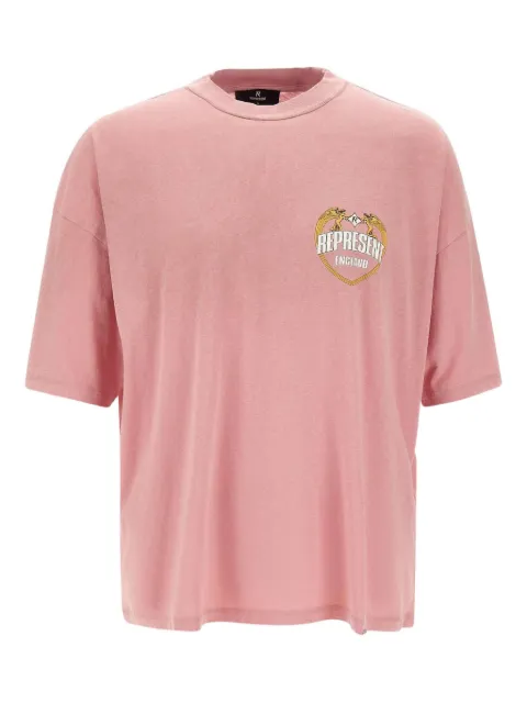 Represent graphic-print T-shirt Pink MLM100171