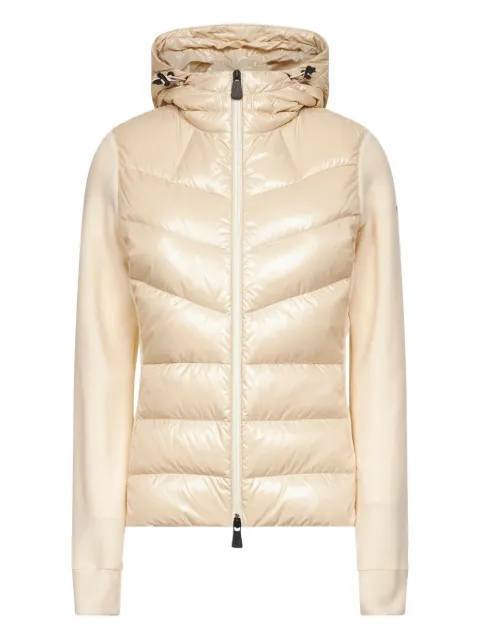 Moncler Grenoble padded hooded jacket Neutrals L20988G0001780093
