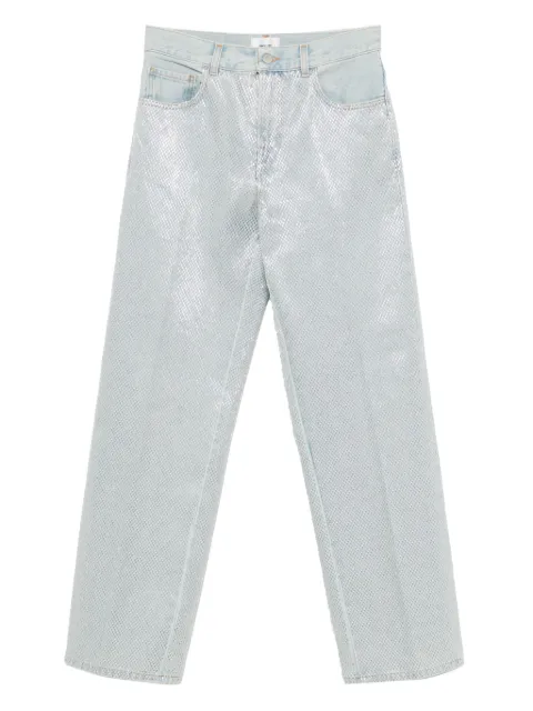 Haikure sequin-embellished straight-leg trousers HEW03330DF180