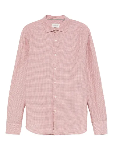 Tintoria Mattei checked shirt Red RXVN9W
