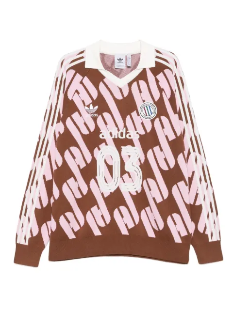 adidas Adicolor Blokecore jumper Brown KQ5084
