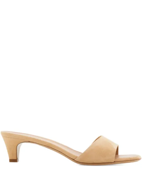 Ferragamo low heeled slides Neutrals 790186