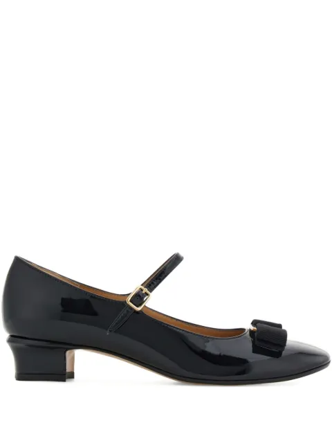 Ferragamo Vara bow mary janes Black 790731