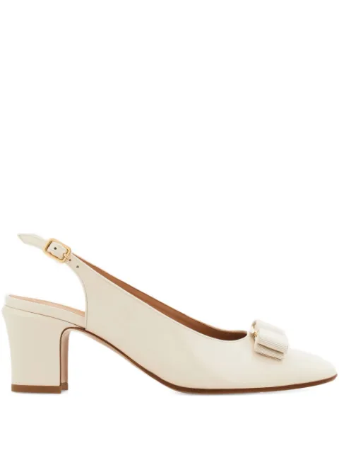 Ferragamo Vara bow slingback pumps Neutrals 790740