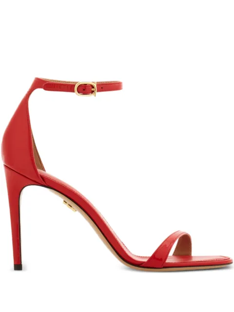 Ferragamo 90mm strappy stiletto sandals Red 790106