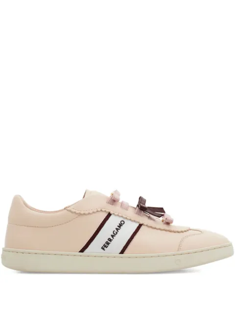 Ferragamo mini-bow-detail sneakers Pink 790085