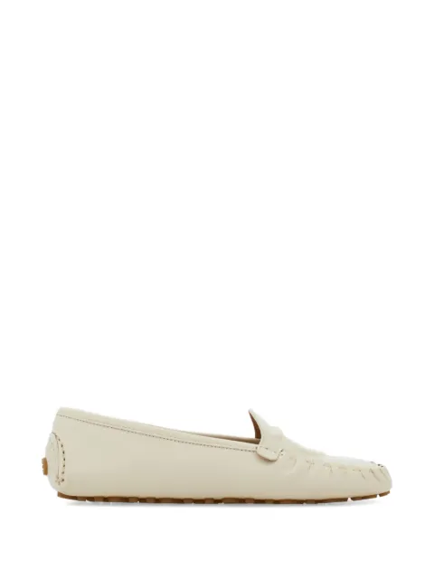 Ferragamo Gancini driver loafer Neutrals 790595