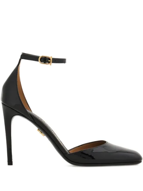 Ferragamo patent-leather pumps Black 789844
