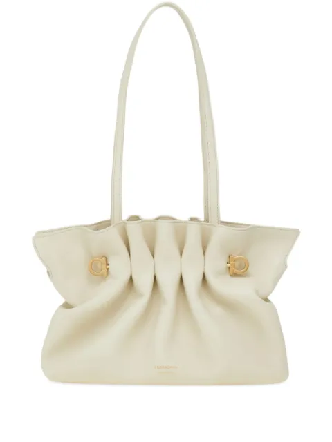 Ferragamo Ferragamo soft-bag S Neutrals 789488