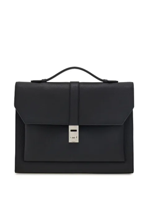 Ferragamo Hug buckle briefcase Black 791022