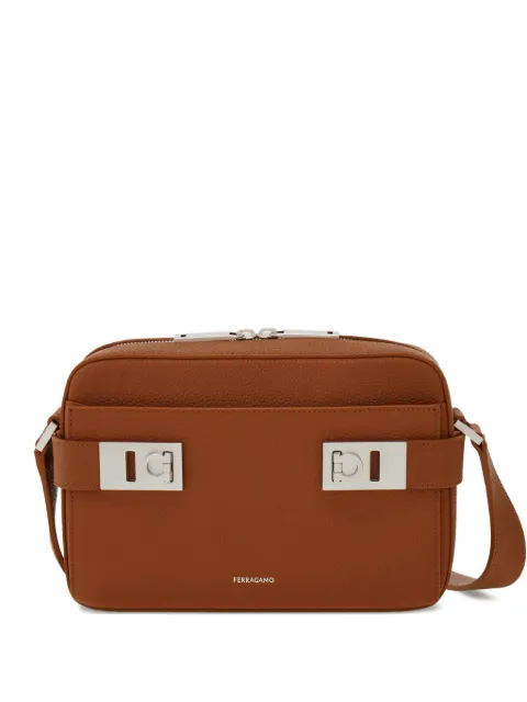 Ferragamo East-West shoulder bag Brown 789734