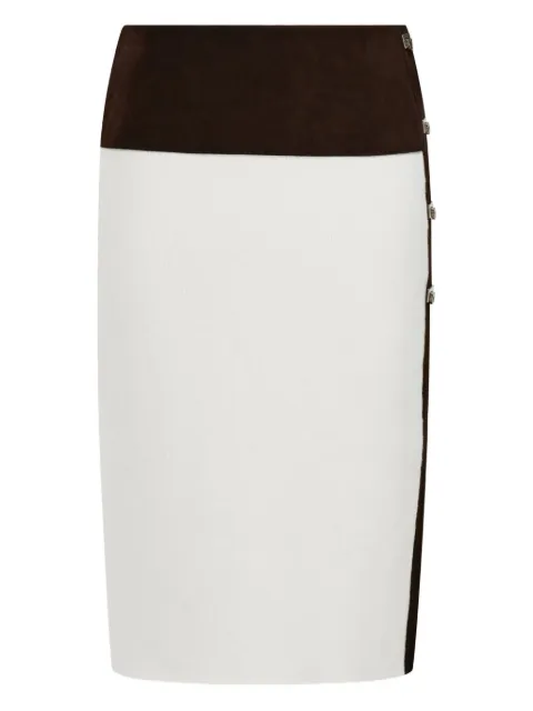 Ferragamo knitted skirt White 790968