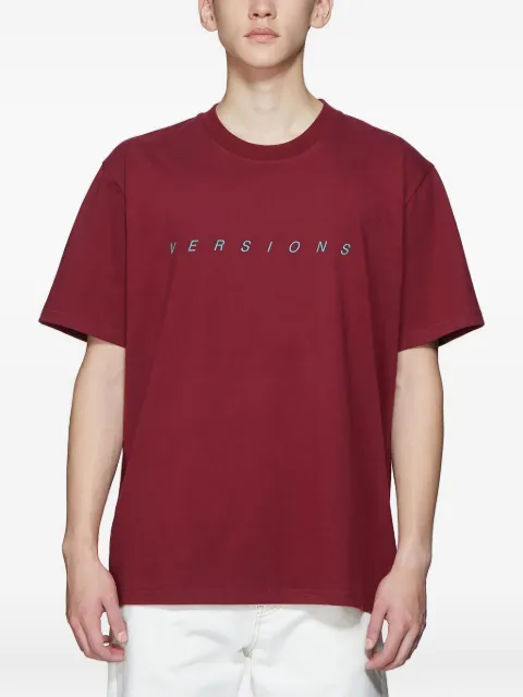 HPNX text-print T-shirt Red VDUB