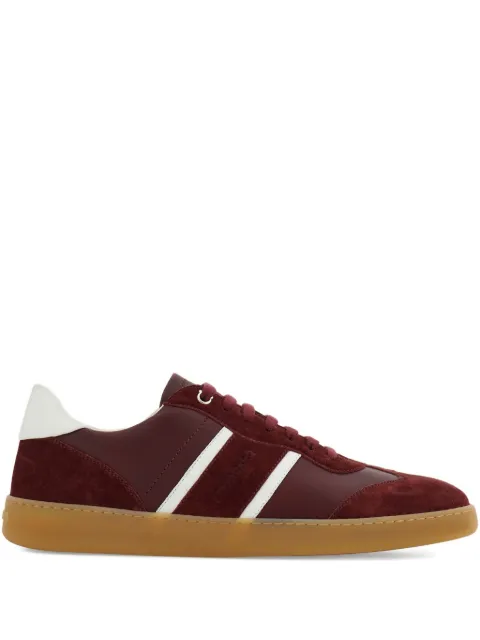 Ferragamo low-top sneakers with signature detail Red 789114