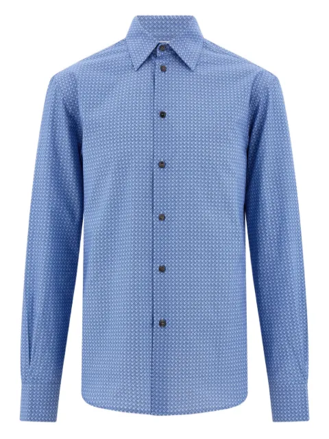 Ferragamo monogram shirt Blue 788670