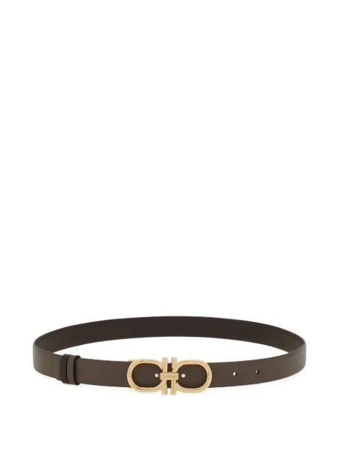 Ferragamo reversible and adjustable Gancini belt Brown 790125
