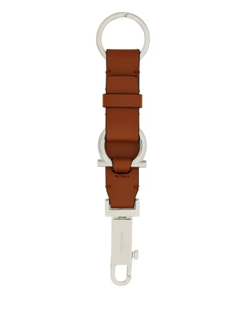 Ferragamo Gancini key ring Brown 791143