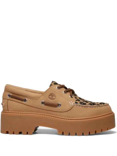 Timberland leopard-print loafers Neutrals TB0A2GVFEN31