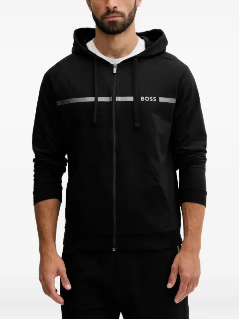 BOSS zip-up hoodie Black 50550571