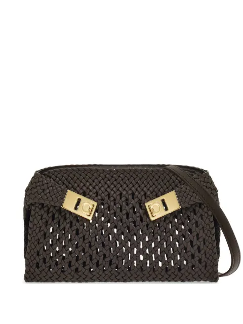 Ferragamo Hug mini crossbody bag Brown 791888