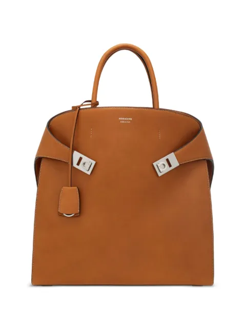Ferragamo Hug tote bag Brown 789646