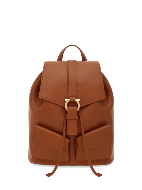 Ferragamo leather backpack (M) Brown 791117