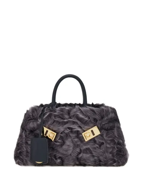 Ferragamo Hug handbag XS Grey 787979